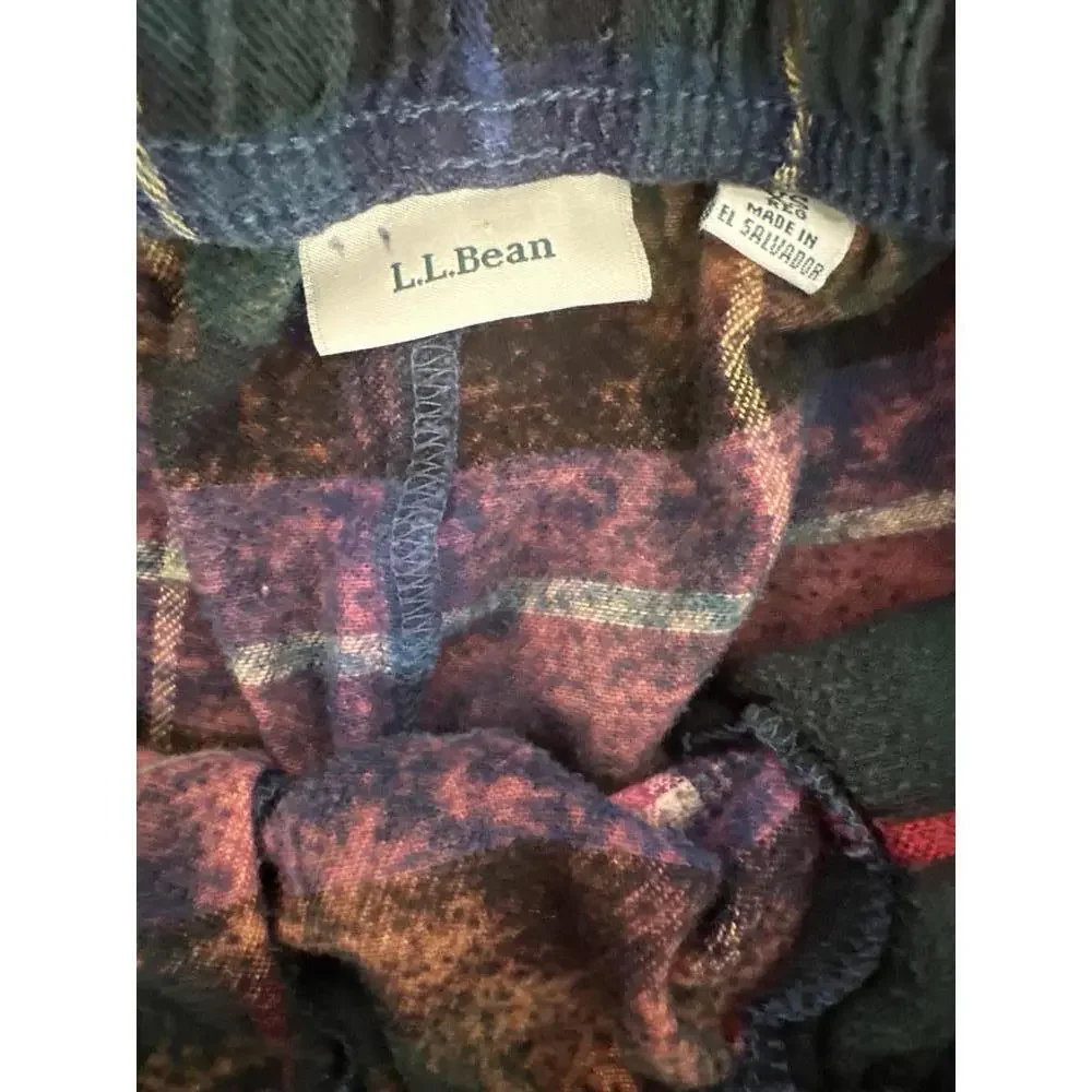 Upcylced Distressed Vintage Flannel Plaid Pants | Size XS | #OOAK - Picture 5 of 6
